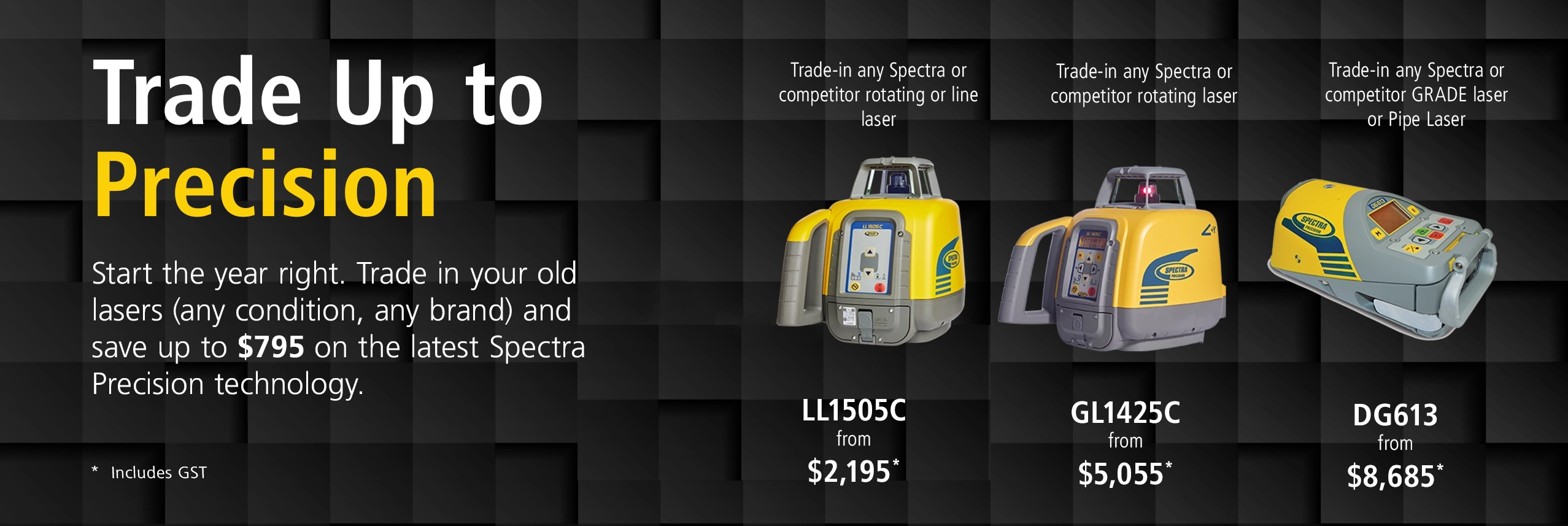 Spectra Trade Up to Precision